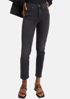 Discount LEVI'S® 724 HIGH RISE STRAIGHT Z9777 Blac