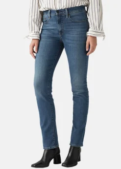 Discount LEVI'S® 724 HIGH RISE STRAIGHT BLUE WAVE