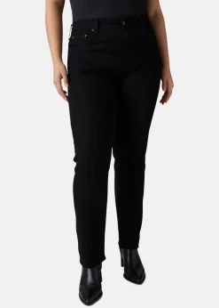 Hot LEVI'S® 724 HIGH RISE STRAIGHT MIDNIGHT G