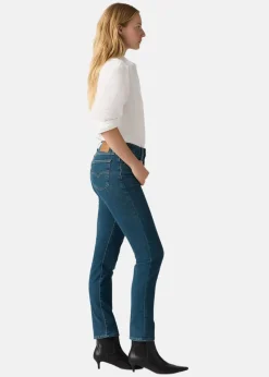 LEVI'S® 724 HIGH RISE STRAIGHT TORN BALL