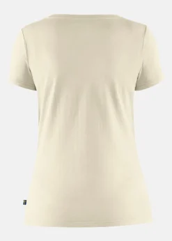 Outlet Fjällräven 1960 Logo T-shirt W Chalk White