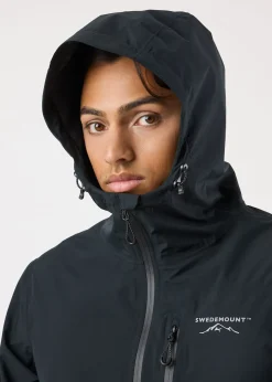 Sale Swedemount Abisko Shell Rain Jacket Black