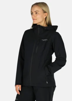 Hot Swedemount Abisko Shell Rain Jacket W Black