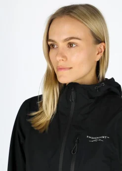 Hot Swedemount Abisko Shell Rain Jacket W Black