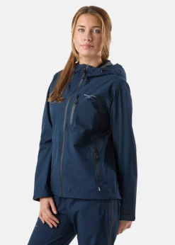 Swedemount Abisko Shell Rain Jacket W Navy