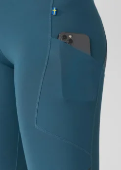 Online Fjällräven Abisko Trekking Tights Pro W Indigo Blue-Iron Grey