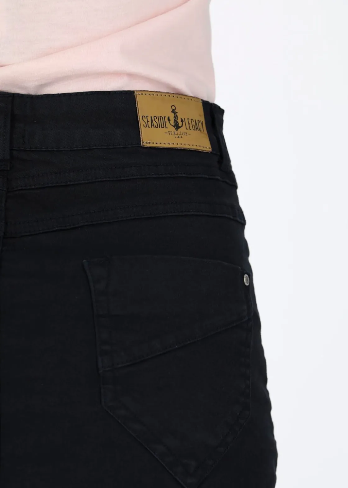 Clearance Seaside Acapulco Beach Skirt Dk Navy