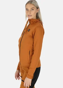 Best X-trail Active Fullzip Hood W Almond