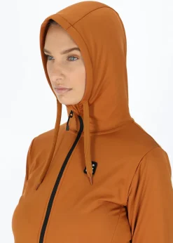 Best X-trail Active Fullzip Hood W Almond
