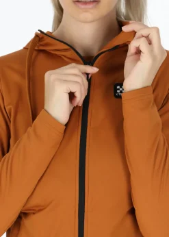 Best X-trail Active Fullzip Hood W Almond