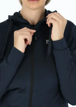Hot X-trail Active Fullzip Hood W Dk. Navy