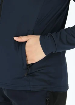 Hot X-trail Active Fullzip Hood W Dk. Navy