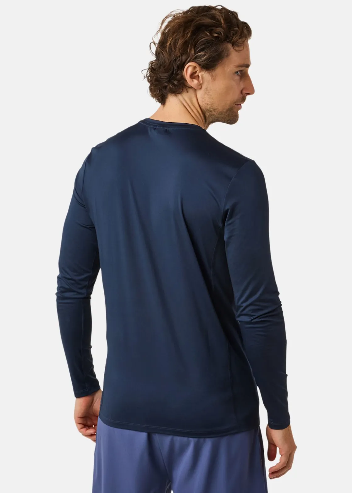 Best Huski Wear Active Top LS Navy Blue