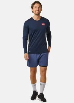 Best Huski Wear Active Top LS Navy Blue