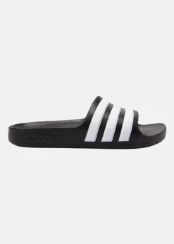 Clearance Adidas ADILETTE AQUA K CBLACK/FTWWHT/CBLACK