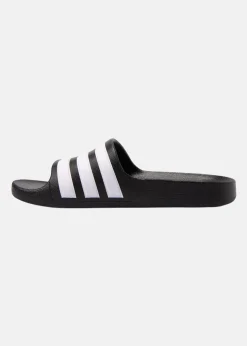 Clearance Adidas ADILETTE AQUA K CBLACK/FTWWHT/CBLACK