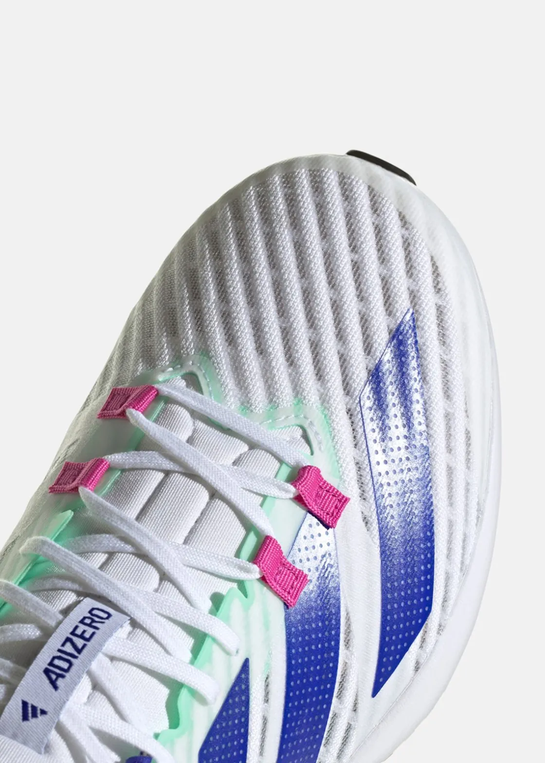 Clearance Adidas ADIZERO RC 5 FTWWHT/LUCBLU/CBLACK