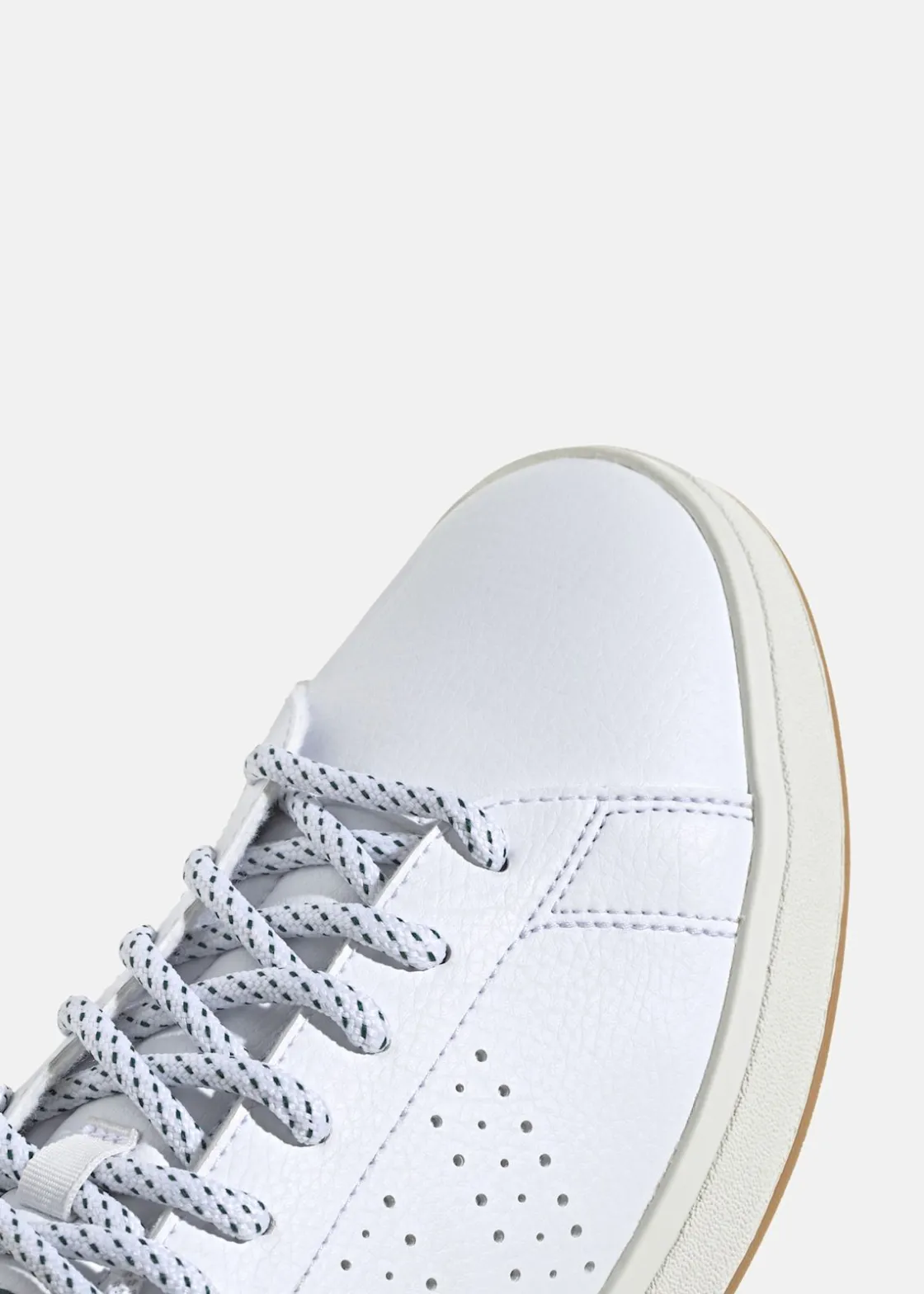 Discount Adidas ADVANTAGE BASE 2.0 FTWWHT/FTWWHT/CGREEN