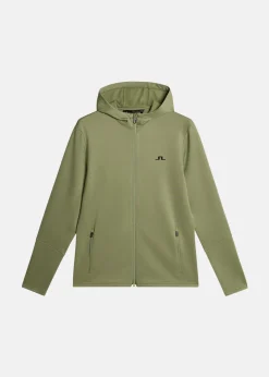 Best J.lindeberg Aerial Full Zip Hood Oil Green