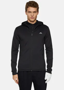 Best J.lindeberg Aerial Full Zip Hood Black