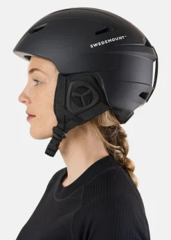 New Swedemount All Mountain Ski Helmet Black
