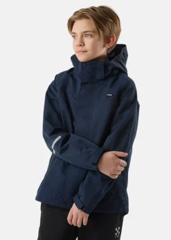 X-trail All- Weather Shell Jacket JR Dk. Navy