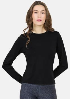 Clearance Athlecia Almi W L/S Tee Black