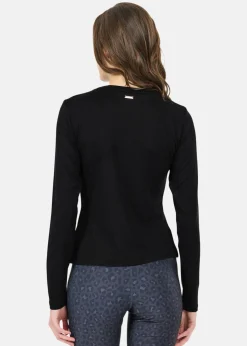 Clearance Athlecia Almi W L/S Tee Black