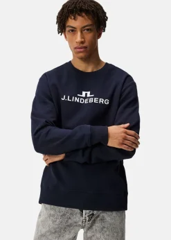 Best J.lindeberg Alpha Crew Neck JL Navy