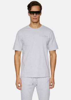 Sale J.lindeberg Alpha T-shirt Light Grey Melange