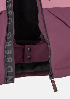 Online Lindberg ALPINE WINTER JACKET DRY ROSE/PLUM