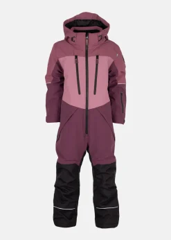 Clearance Lindberg ALPINE WINTER OVERALL DRY ROSE/PLUM