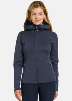 Outlet Didriksons ANNELI WNS FULLZIP 2 Dark Night Blue