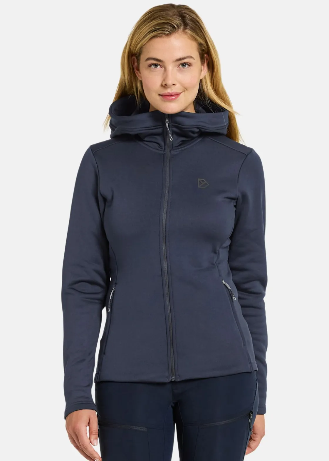 Outlet Didriksons ANNELI WNS FULLZIP 2 Dark Night Blue