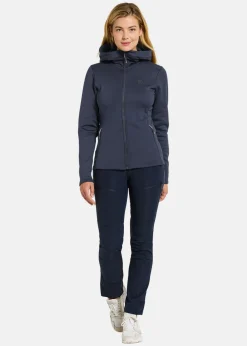 Outlet Didriksons ANNELI WNS FULLZIP 2 Dark Night Blue