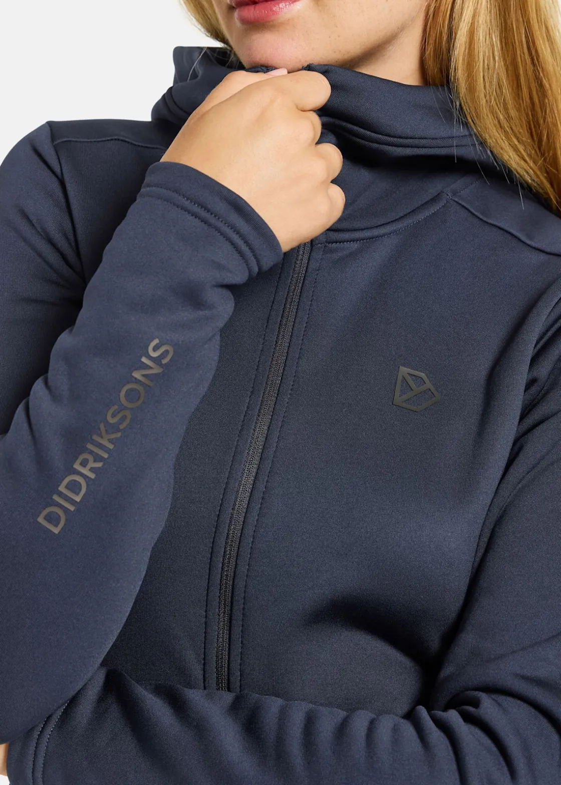 Outlet Didriksons ANNELI WNS FULLZIP 2 Dark Night Blue