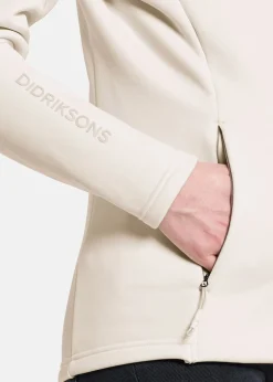 Best Didriksons ANNELI WNS FULLZIP 2 Shell White