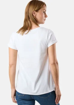 Hot Saint Vincent Antonia Tee W White