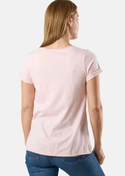 New Saint Vincent Antonia Tee W Light Pink