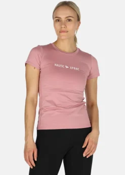 Clearance Nautic XPRNC Aqua Rashguard W Dusty Rose