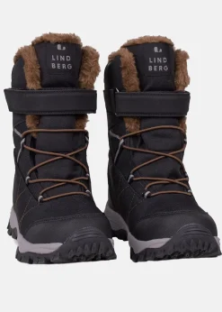 Lindberg ARCTIC SNOW BOOT, HIGH BLACK/BROWN