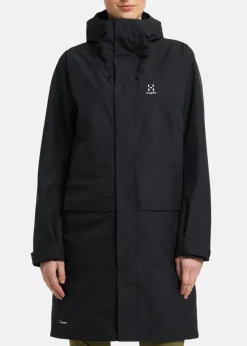 Outlet Haglöfs Aria Proof Parka Women True Black