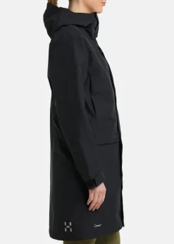 Outlet Haglöfs Aria Proof Parka Women True Black