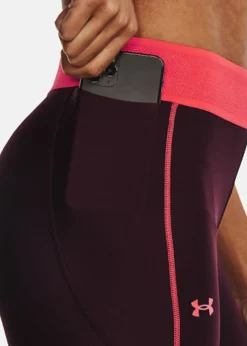 Clearance Under Armour Armour Branded WB Leg Dark Maroon