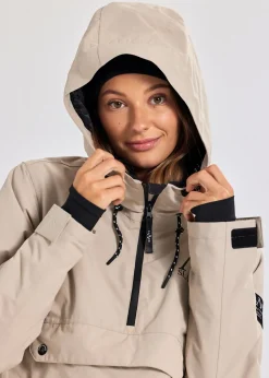Clearance Slade Aspen Anorak W Sand