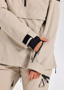 Clearance Slade Aspen Anorak W Sand