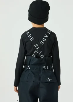 Outlet Slade Aspen Bib Pants JR Black