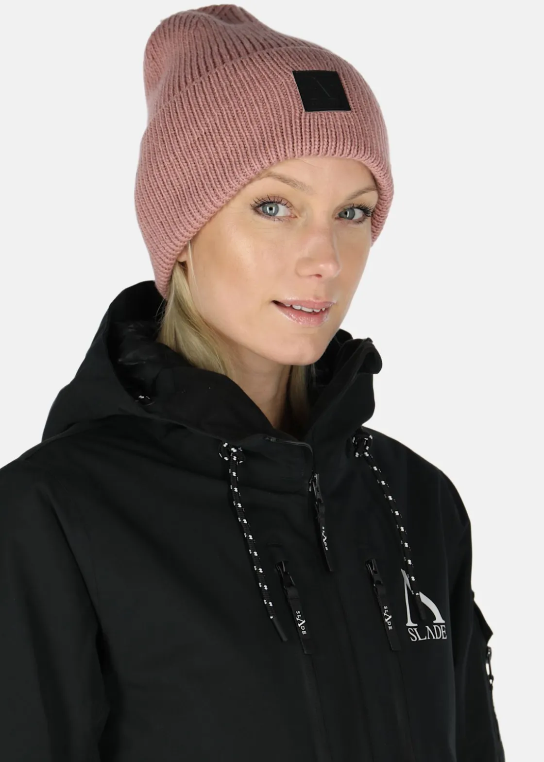 Slade Aspen Knitted Hat Dusty Rose