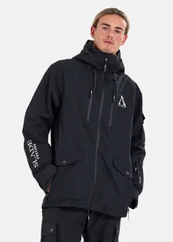 Discount Slade Aspen Shell Jacket Black