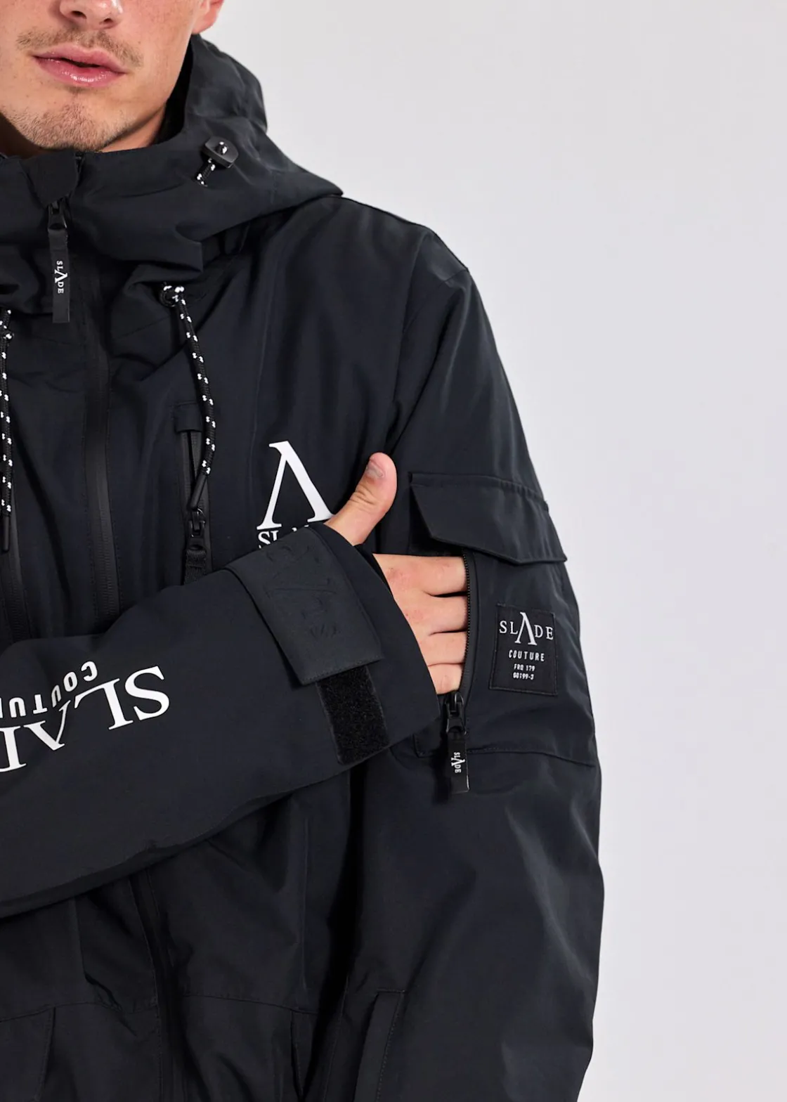 Discount Slade Aspen Shell Jacket Black